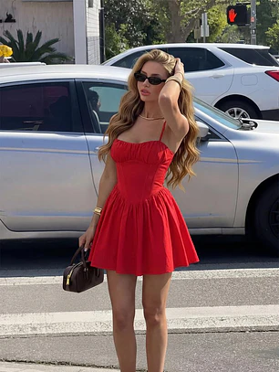 VESTIDO ROJO