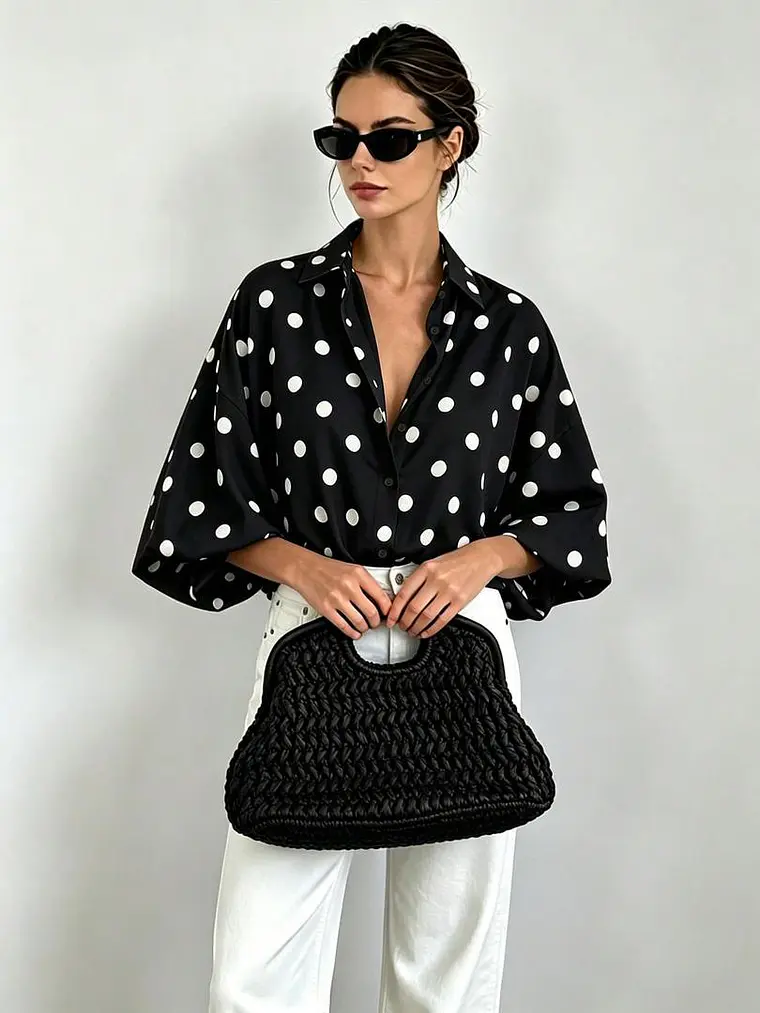 CAMISA  DE LUNARES 1