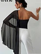 BLUSA CON VOLANTE  - Miniatura 2