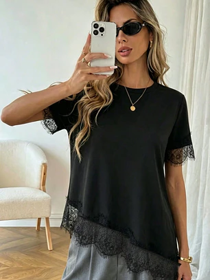 CAMISETA NEGRA TENDENCIA 