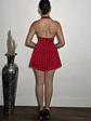 VESTIDO CORTO CON ESTAMPADO DE LUNARES - Miniatura 2
