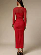 VESTIDO DE MALLA ELEGANTE - Miniatura 2
