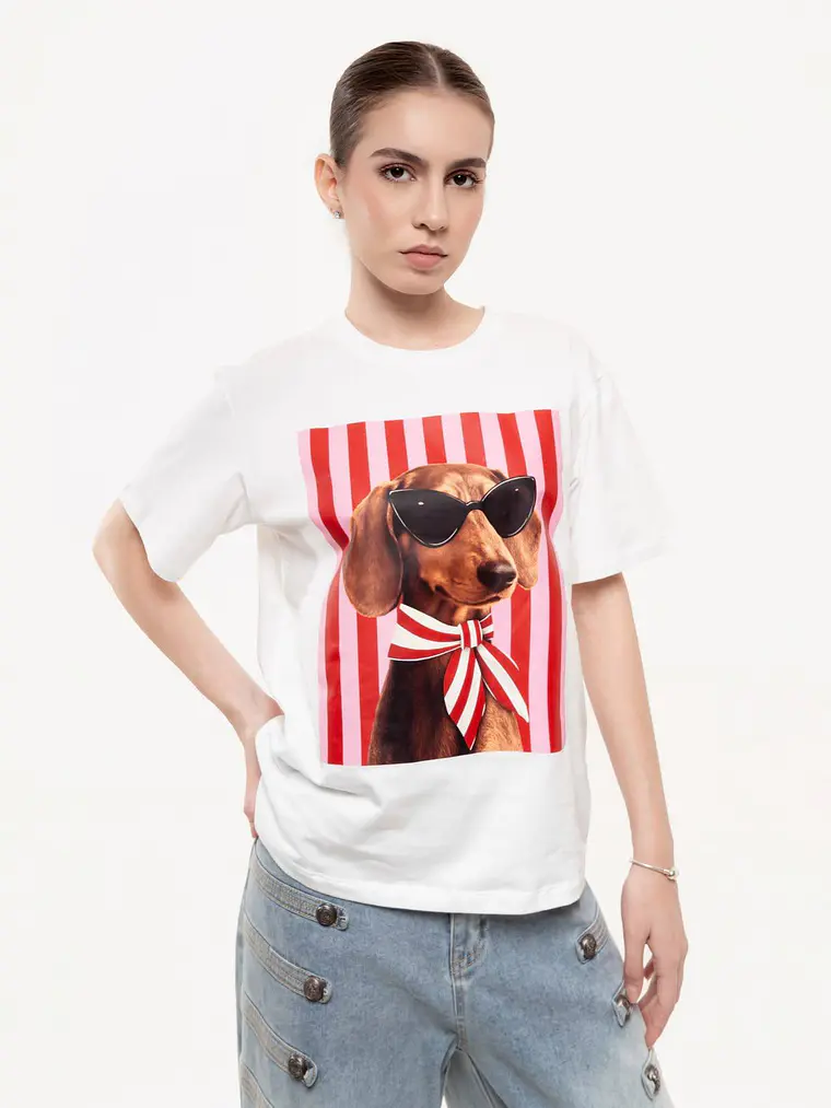 CAMISETA DE ESTAMPADO TENDENCIA  1