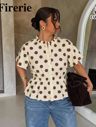 BLUSA DE LUNARES