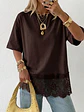 CAMISETA MARRON TENDENDENCIA - Miniatura 1