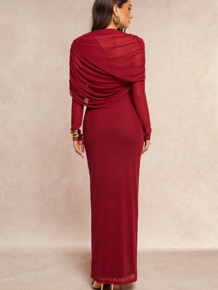 VESTIDO DE MALLA ELEGANTE 2