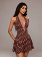 VESTIDO CORTO DE LUNARES - Miniatura 1