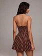 VESTIDO CORTO DE LUNARES - Miniatura 2