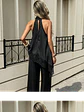 CONJUNTO SATEN CON BLUSA ASIMETRICA - Miniatura 2