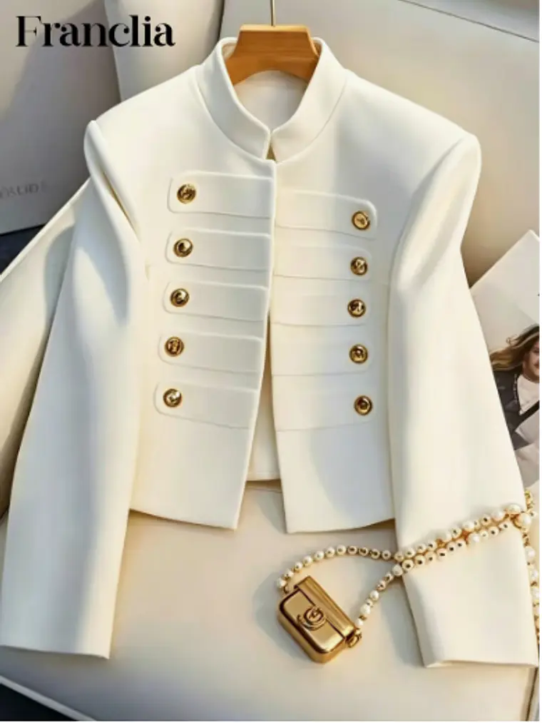 CHAQUETA BLAZER BLANCA 1