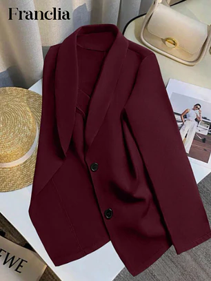 BLAZER BURDEOS