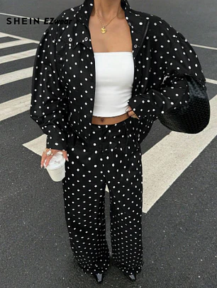 CONJUNTO BLANCO Y NEGRO