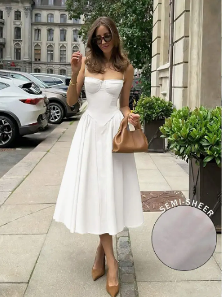 VESTIDO DE MUJER BLANCO 1