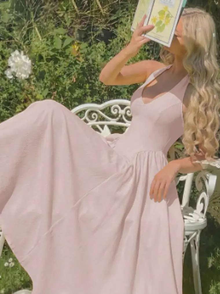 VESTIDO ROSA PALO 1