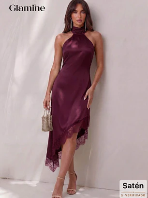 VESTIDO BURDEOS