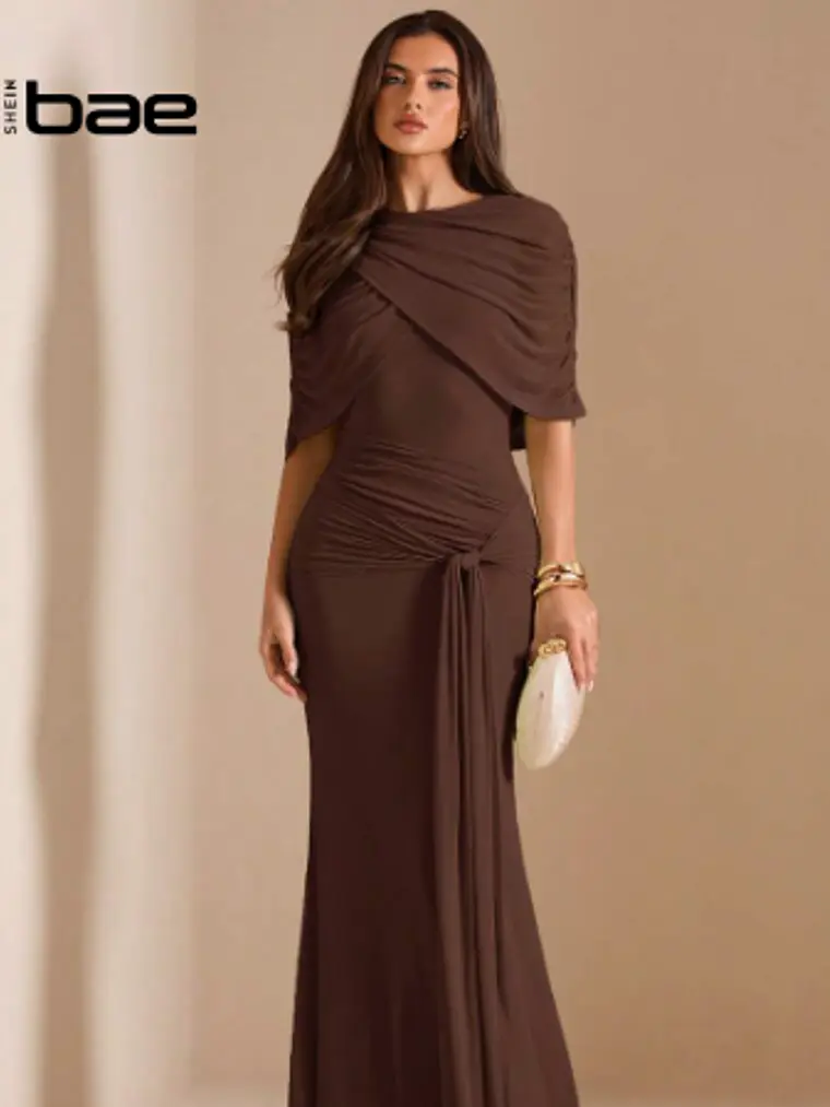 VESTIDO LARGO CAFE 1