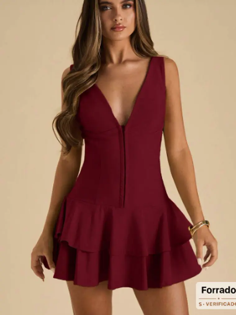 VESTIDO BURDEOS 1
