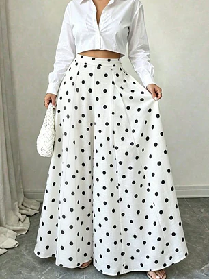PANTALON CON LUNARES