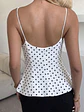 TOP CON ESTAMPADO DE LUNARES - Miniatura 2