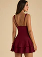 VESTIDO SIN MAGAS CON CUELLO EN V - Miniatura 2