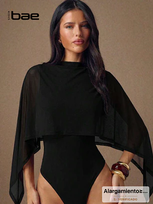 BODY CON VOLANTE