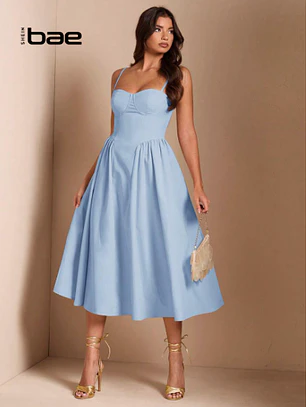 VESTIDO LARGO CON TIRANTES