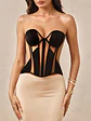 TOP BUSTIER DE MALLA - Miniatura 1