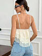 BLUSA DE TIRANTES CON ENCAJE - Miniatura 2