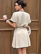 VESTIDO CORTO CUELLO EN V - Miniatura 2