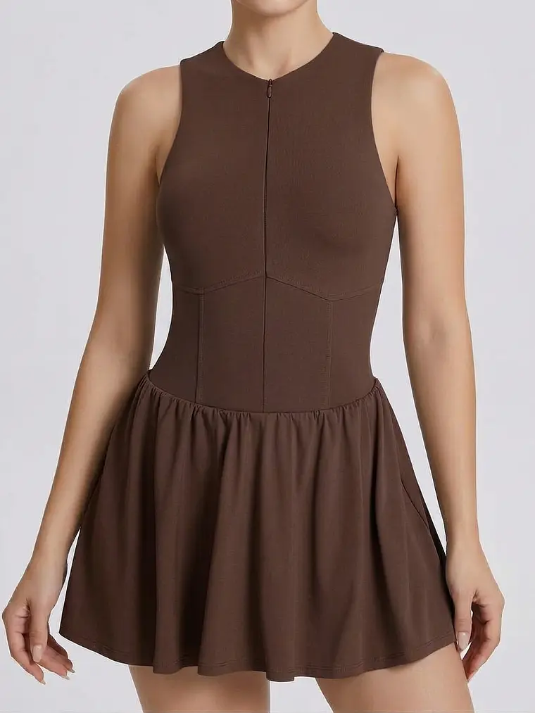VESTIDO DEPORTIVO CON CREMALLERA 3