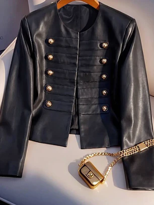 CHAQUETA DE CUERINA