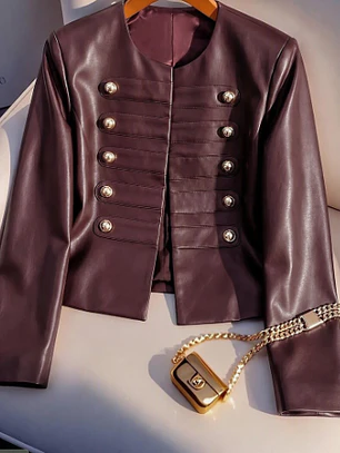 CHAQUETA DE CUERINA NAPOLEON