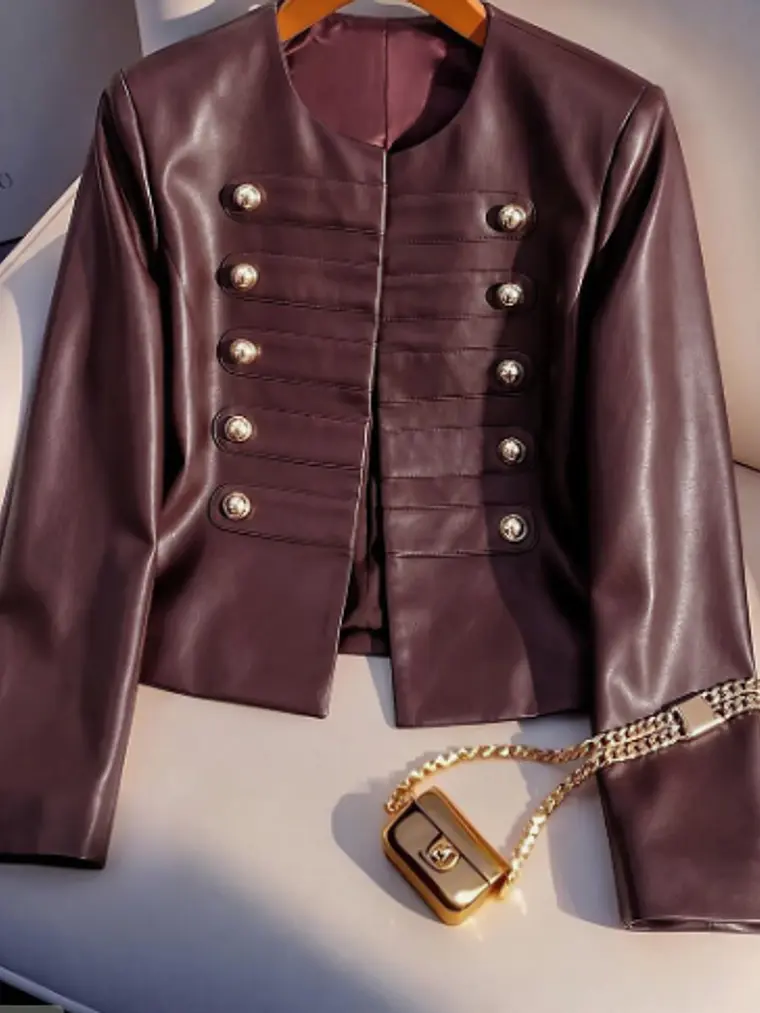 CHAQUETA DE CUERINA NAPOLEON 1