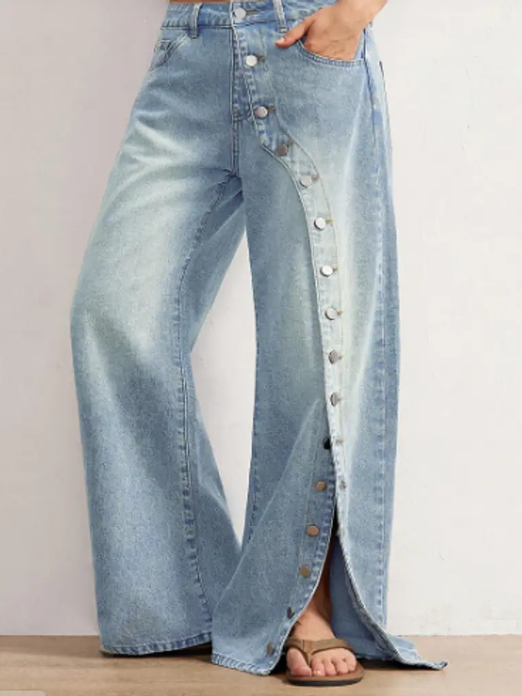 JEANS CON BOTONES 1