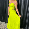 Vestido Madeleine Verde Fluor 2