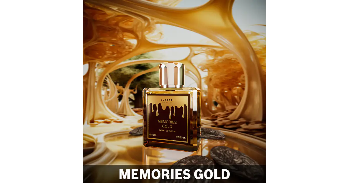 PERFUME SUPERZ MEMORIES GOLD UNISEX EXTRAIT DE PARFUM 50 ML