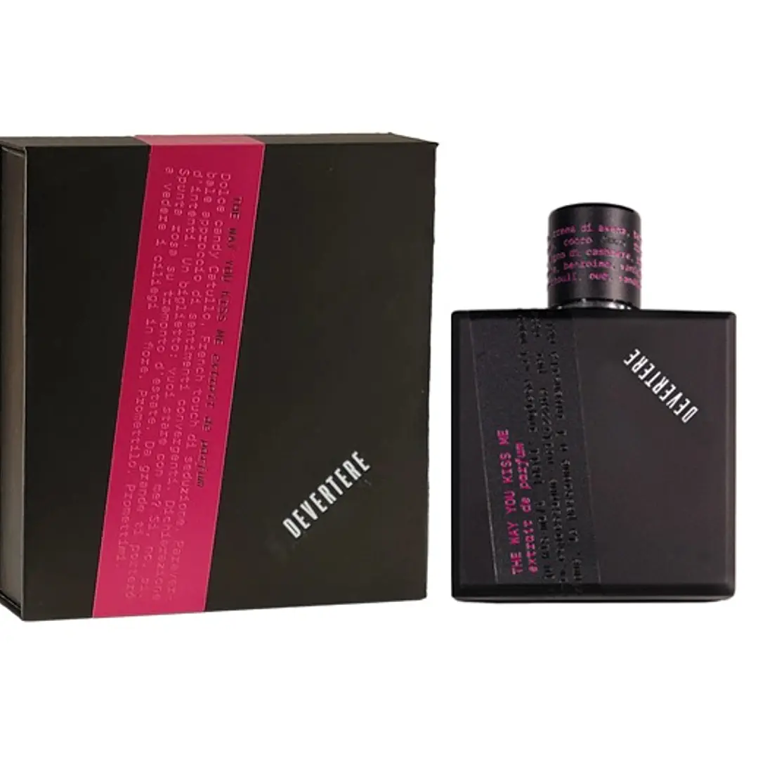 Perfume Devertere The Way You Kiss Me Unisex Extrait De Parfum 75 Ml  1