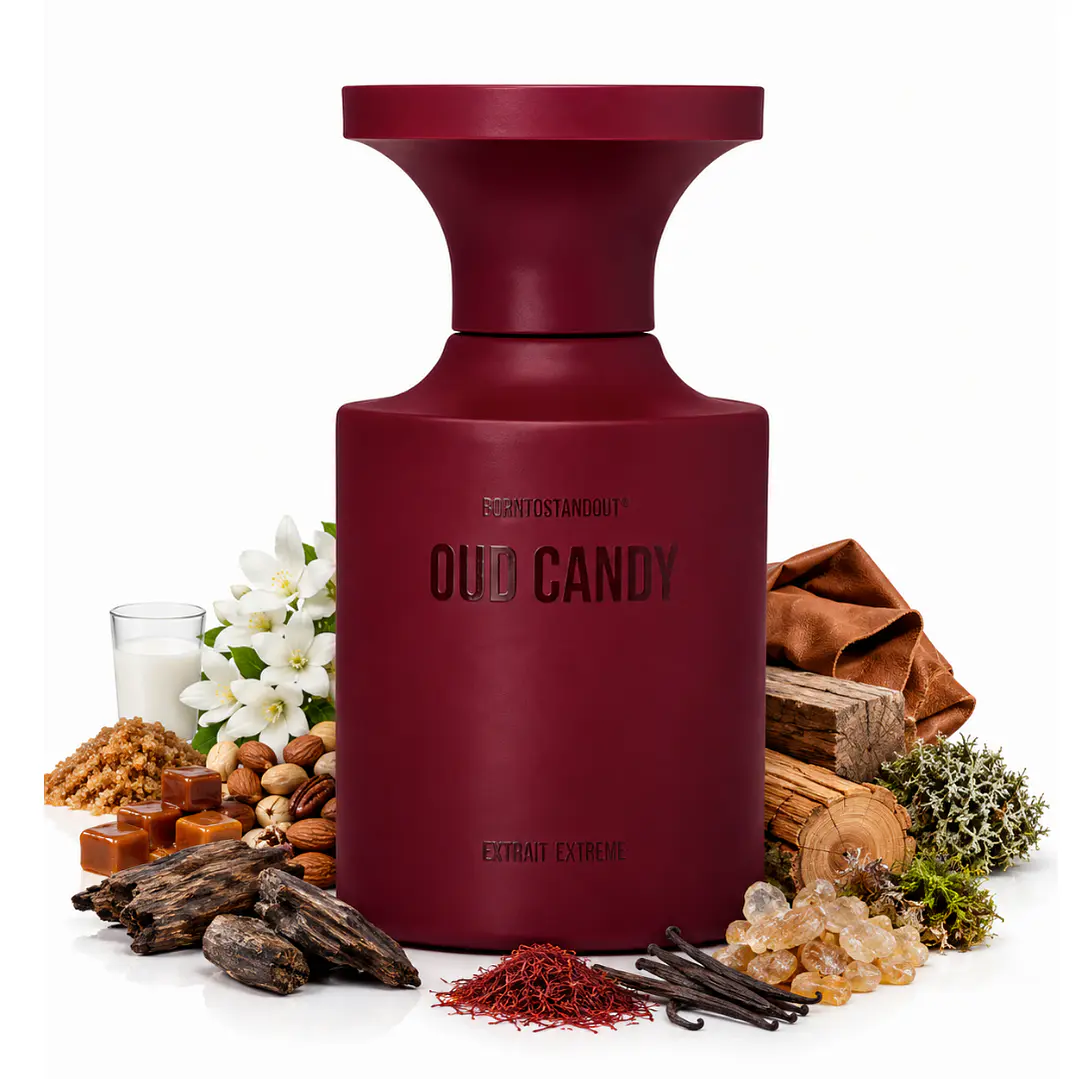 PERFUME BORNSTANDOUT OUD CANDY EXTRAIT EXTREME UNISEX EXTRAIT DE PARFUM 50 ML 2