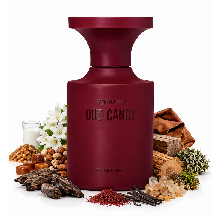 PERFUME BORNSTANDOUT OUD CANDY EXTRAIT EXTREME UNISEX EXTRAIT DE PARFUM 50 ML 2