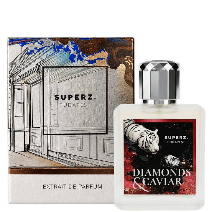 PERFUME SUPERZ DIAMONDS & CAVIAR UNISEX EXTRAIT DE PARFUM 50 ML 1