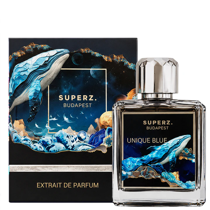 PERFUME SUPERZ UNIQUE BLUE UNISEX EXTRAIT DE PARFUM 50 ML 1