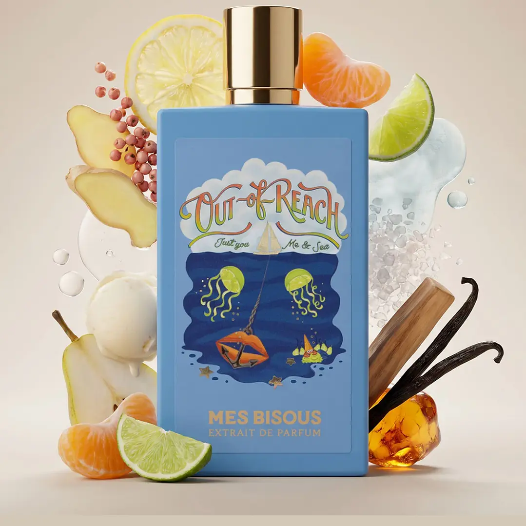 PERFUME MES BISOUS OUT OF REACH UNISEX EXTRAIT DE PARFUM 100 ML 2