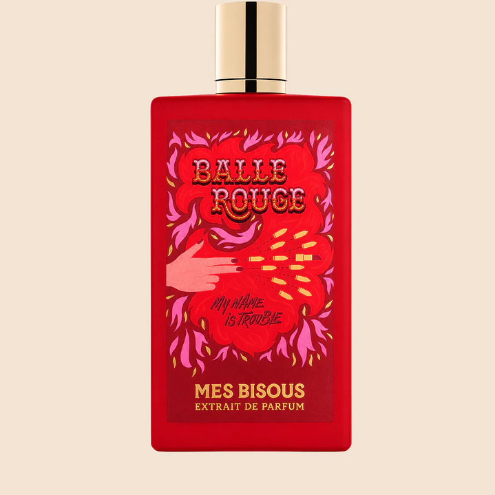 PERFUME MES BISOUS BALLE ROUGE UNISEX EXTRAIT DE PARFUM 100 ML 4