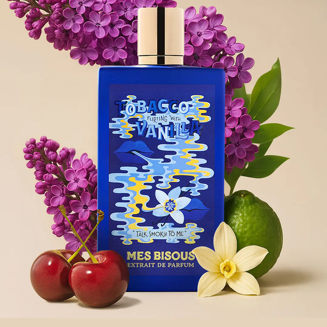 PERFUME MES BISOUS TOBACCO FLIRTING WITH VANILLA UNISEX EXTRAIT DE PARFUM 100 ML 2