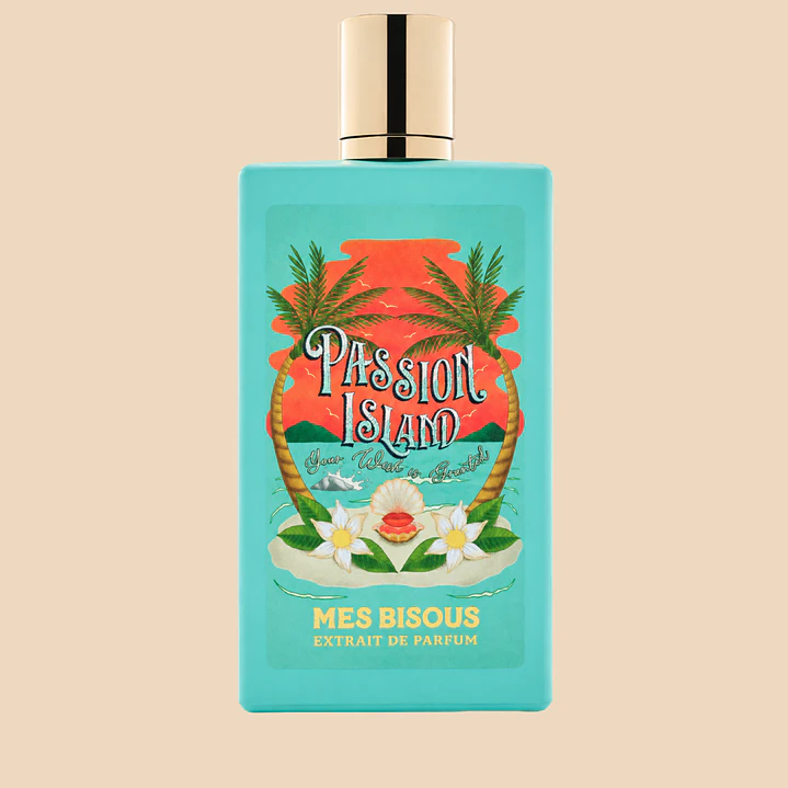 PERFUME MES BISOUS PASSION ISLAND UNISEX EXTRAIT DE PARFUM 100 ML 4