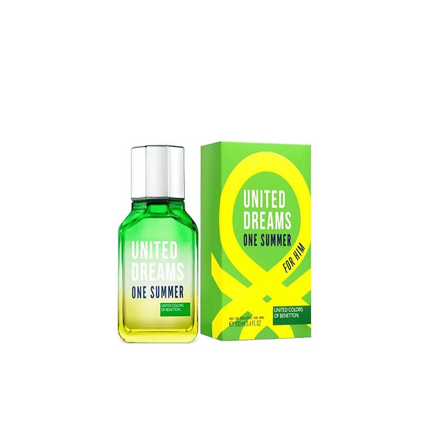 Benetton United Dreams One Summer (green) Varon Edt 100 ml
