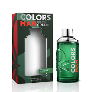 Perfume Benetton United Colors Green Hombre Edt 200 ml