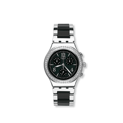 Reloj Swatch Ycs118G Unisex Made In Black Irony