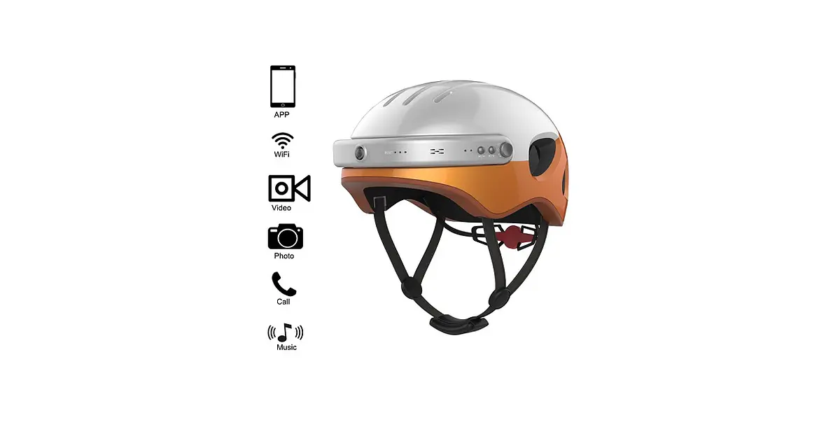CASCO AIRWHEEL C5 CAMARA VIDEO HD / CONECTIVIDAD PARA MUS...