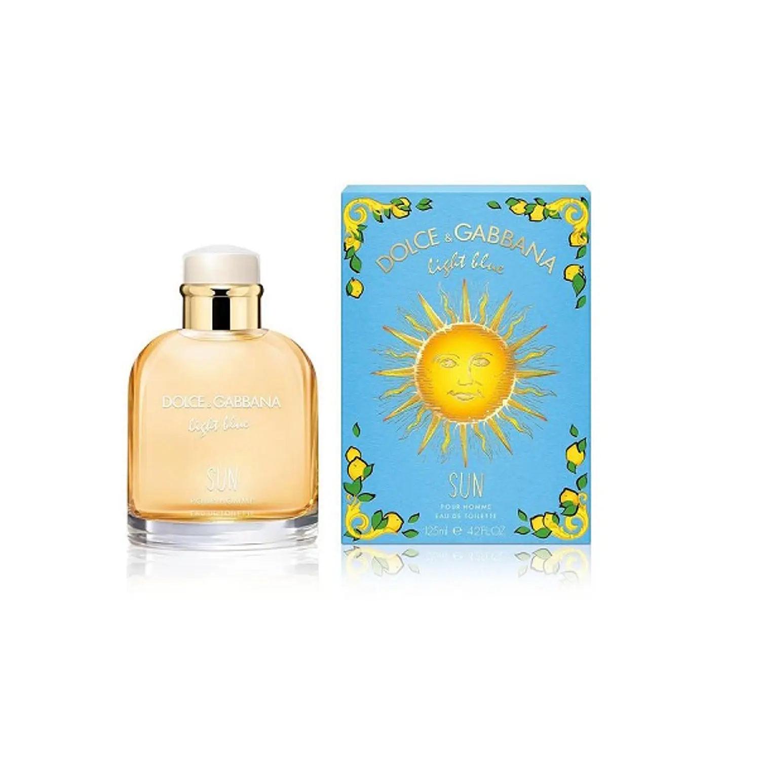 Perfume Light Blue Sun Hombre Edt 125 ml